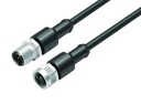 Cable Conector Axial para sensores Marca Datalogic Serie CS; Conector Tipo M12-M/M12-F Pines 4 Longitud 3M  