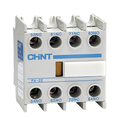 Bloque de Contactos Auxiliar p/Contactor LC1, CJX2, AC Marca CHINT Serie F4-22; Contactos NO 2 Contactos NC 2        